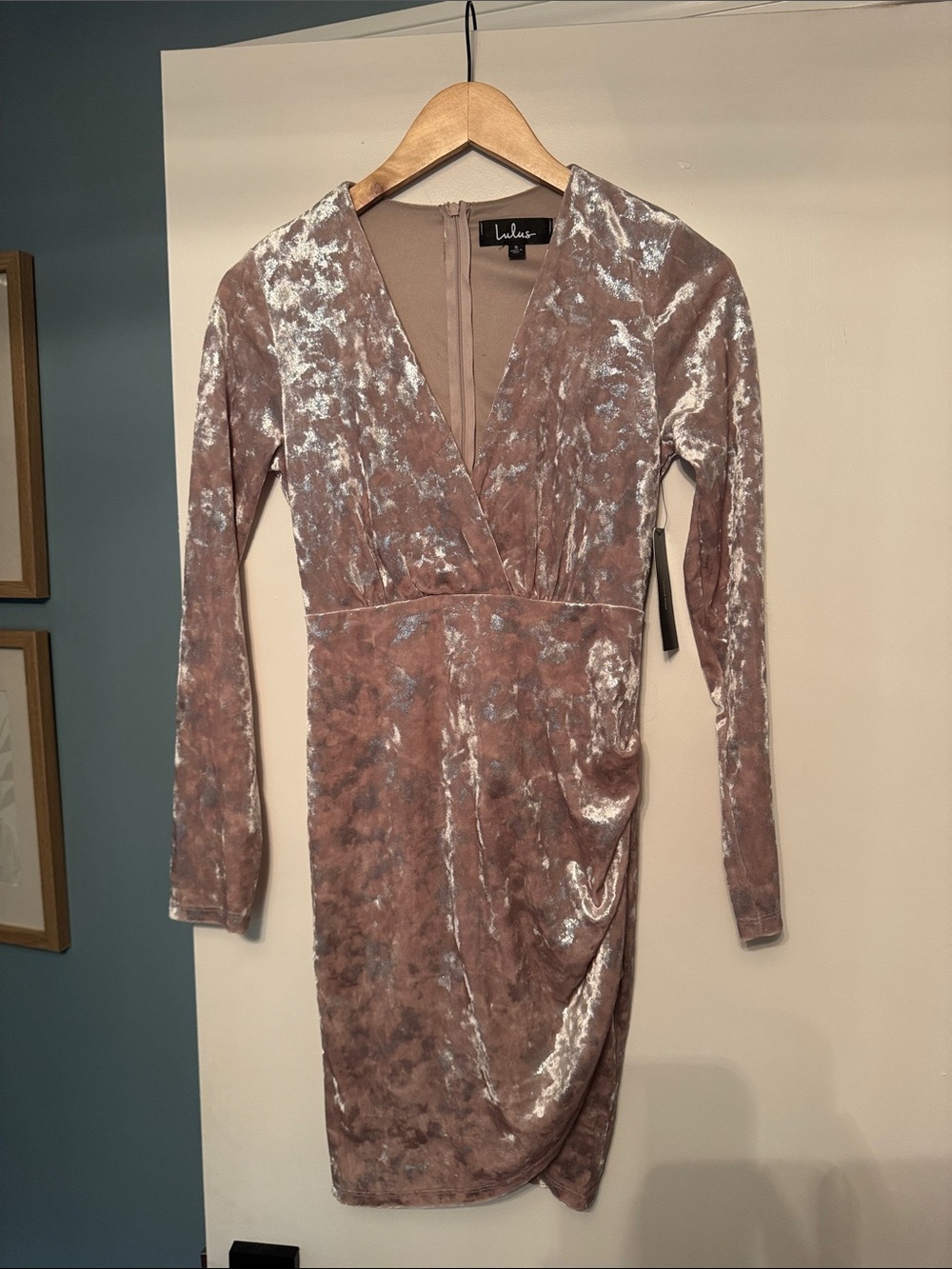 Lulu’s Velvet Dress